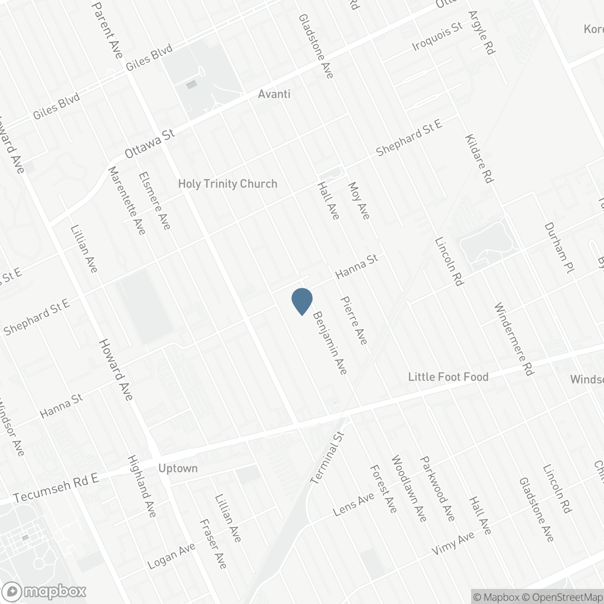 1615 Benjamin, Windsor, Ontario N8X 4N7
